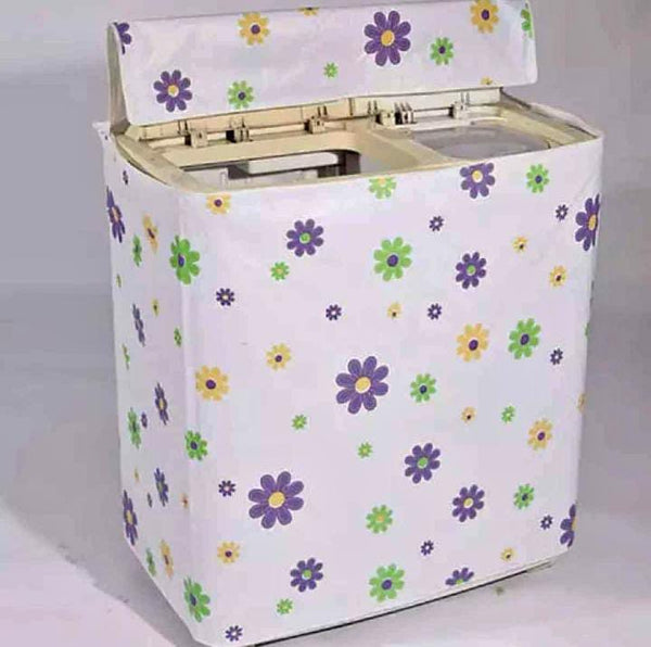 Double Washing Machine Cover (size: 75x46x89cm) (random Color)