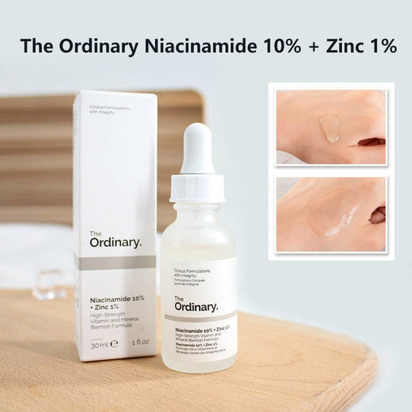 The Ordinary Niacinamide 10% + Zinc 1 % – 30ml |oil Control, Pore Minimizing & Blemish Solution Serum